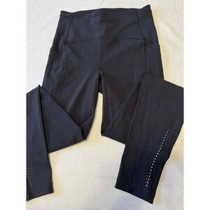 Lululemon Womens Black High-Rise Leggings Size 6